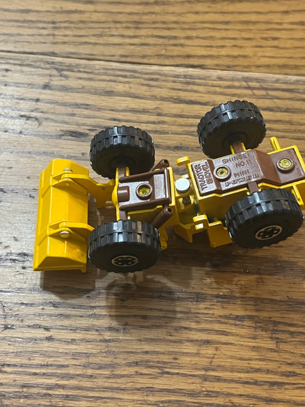 Clarks die cast Yellow Front Loader Toy Vehicle - Picture 3 of 3